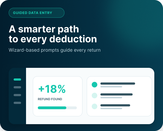 Easy Data Entry with Smart Refund Booster