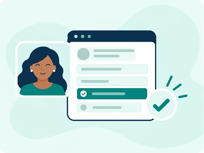 Client intake illustration
