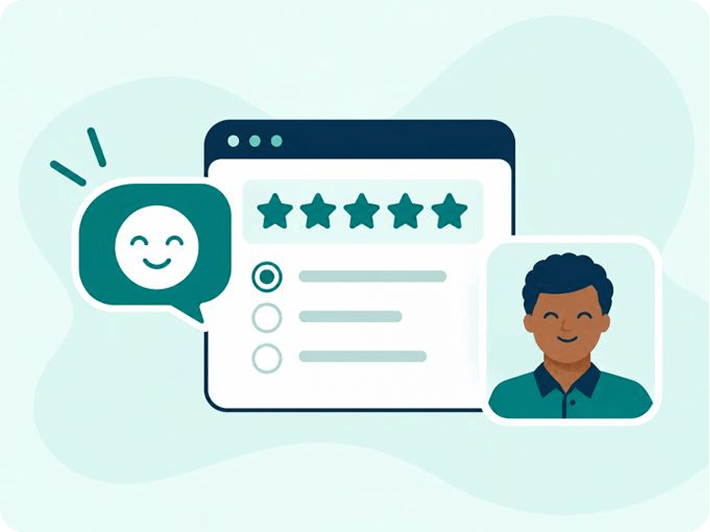 Feedback & surveys illustration