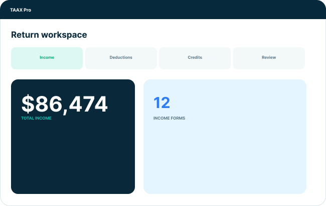 Return workspace Deductions