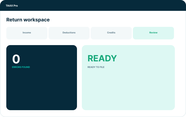 Return workspace Review