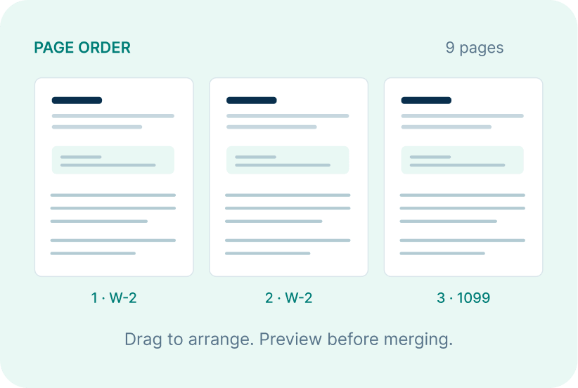 Page order