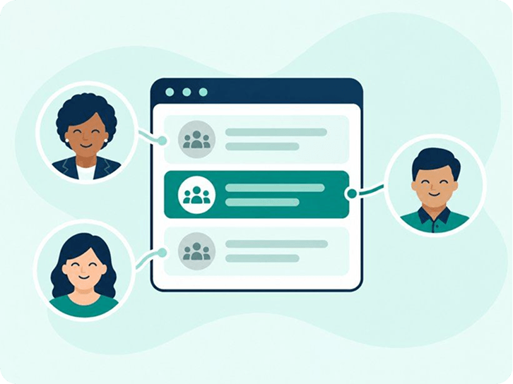 Focused conversations illustration