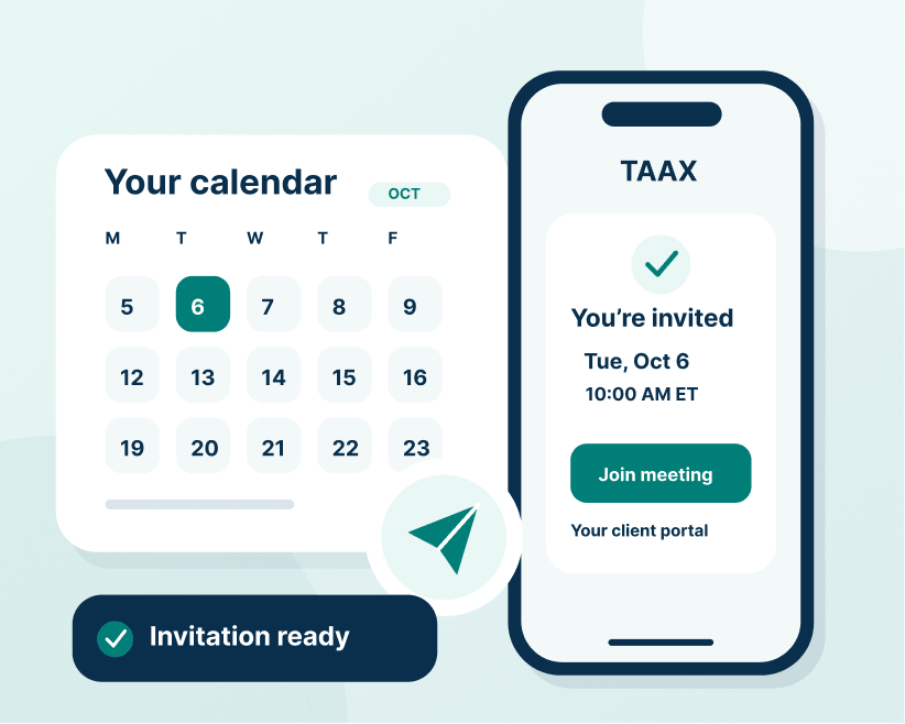 Easy client invitations
